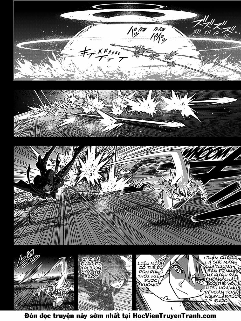 Truyện Tranh Lựa Chọn Phân Kỳ - Uq Holder! trang 9