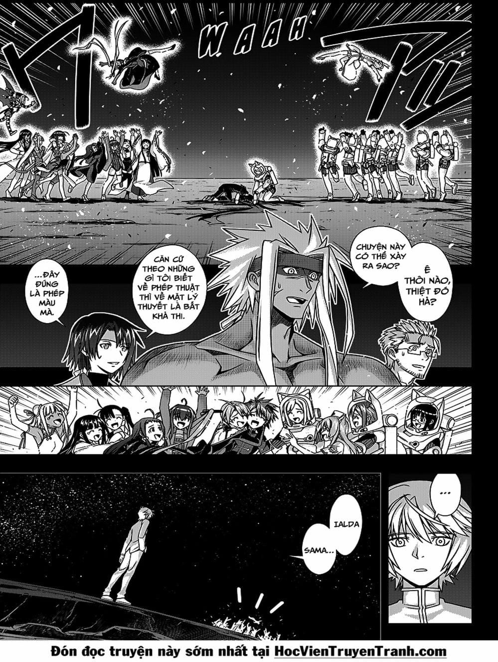 Truyện Tranh Lựa Chọn Phân Kỳ - Uq Holder! trang 9