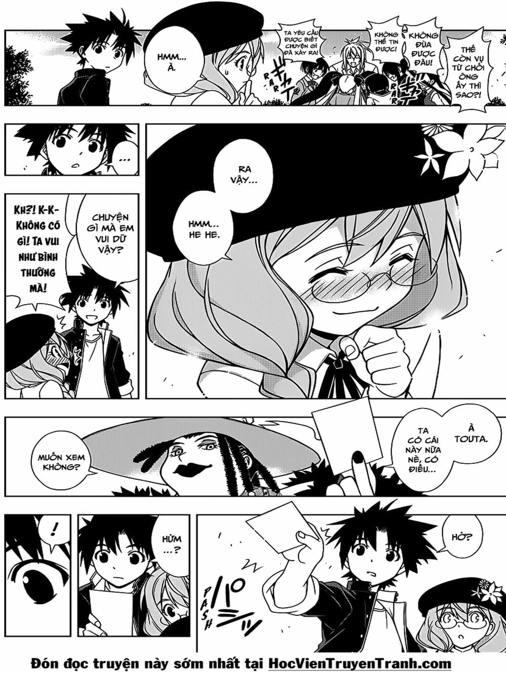 Truyện Tranh Lựa Chọn Phân Kỳ - Uq Holder! trang 9