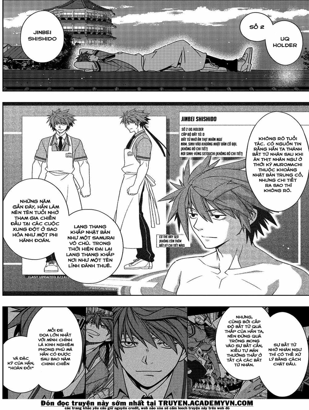 Truyện Tranh Lựa Chọn Phân Kỳ - Uq Holder! trang 9