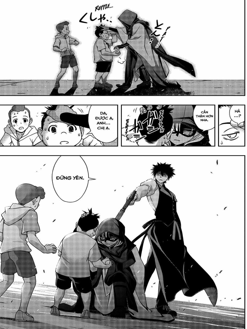 Truyện Tranh Lựa Chọn Phân Kỳ - Uq Holder! trang 9