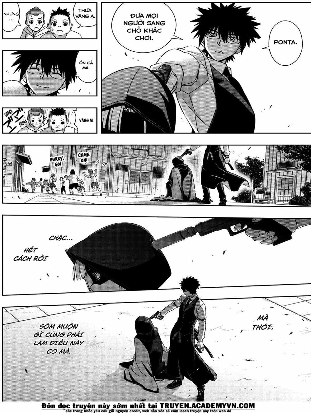 Truyện Tranh Lựa Chọn Phân Kỳ - Uq Holder! trang 9