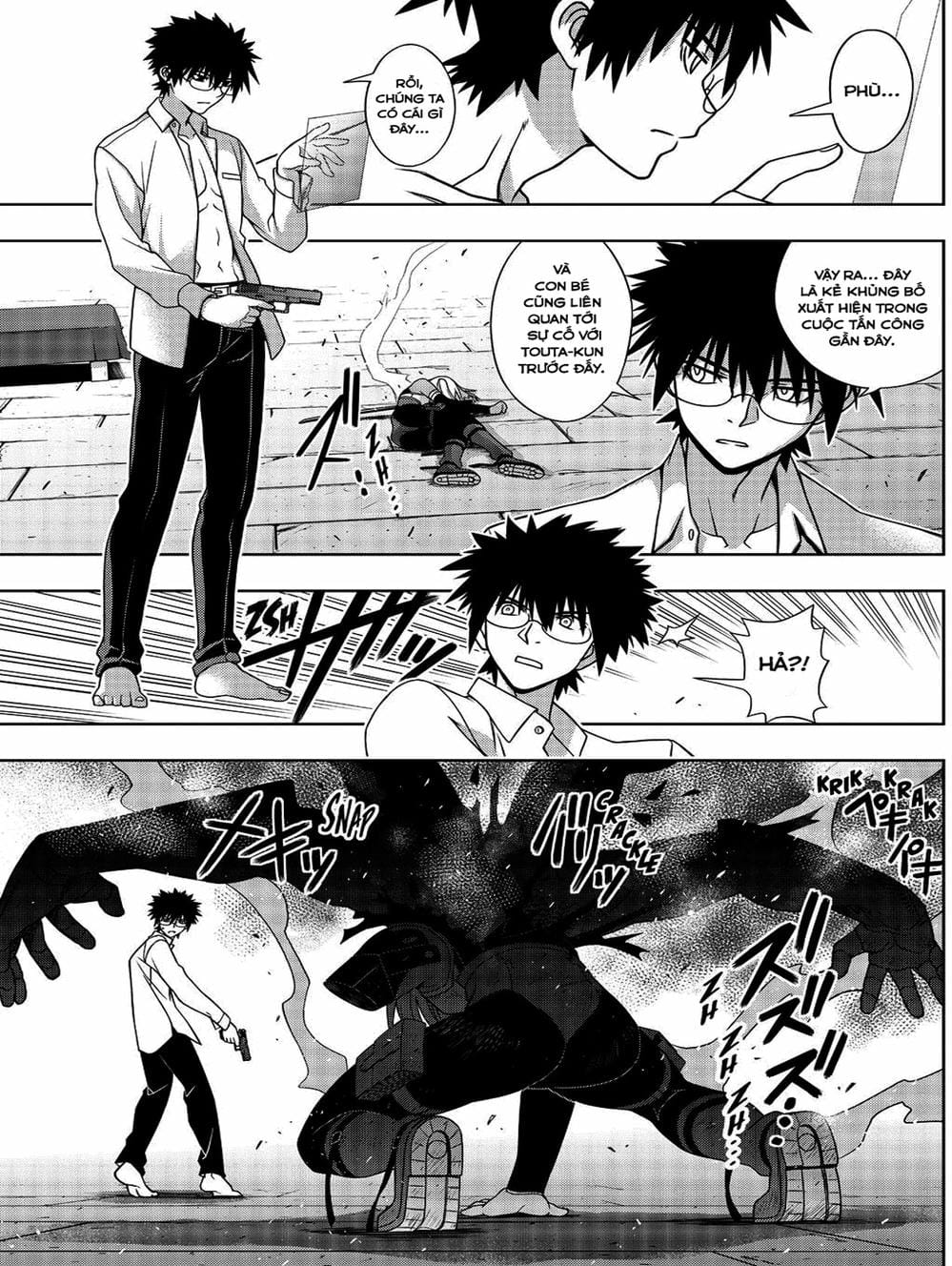 Truyện Tranh Lựa Chọn Phân Kỳ - Uq Holder! trang 9