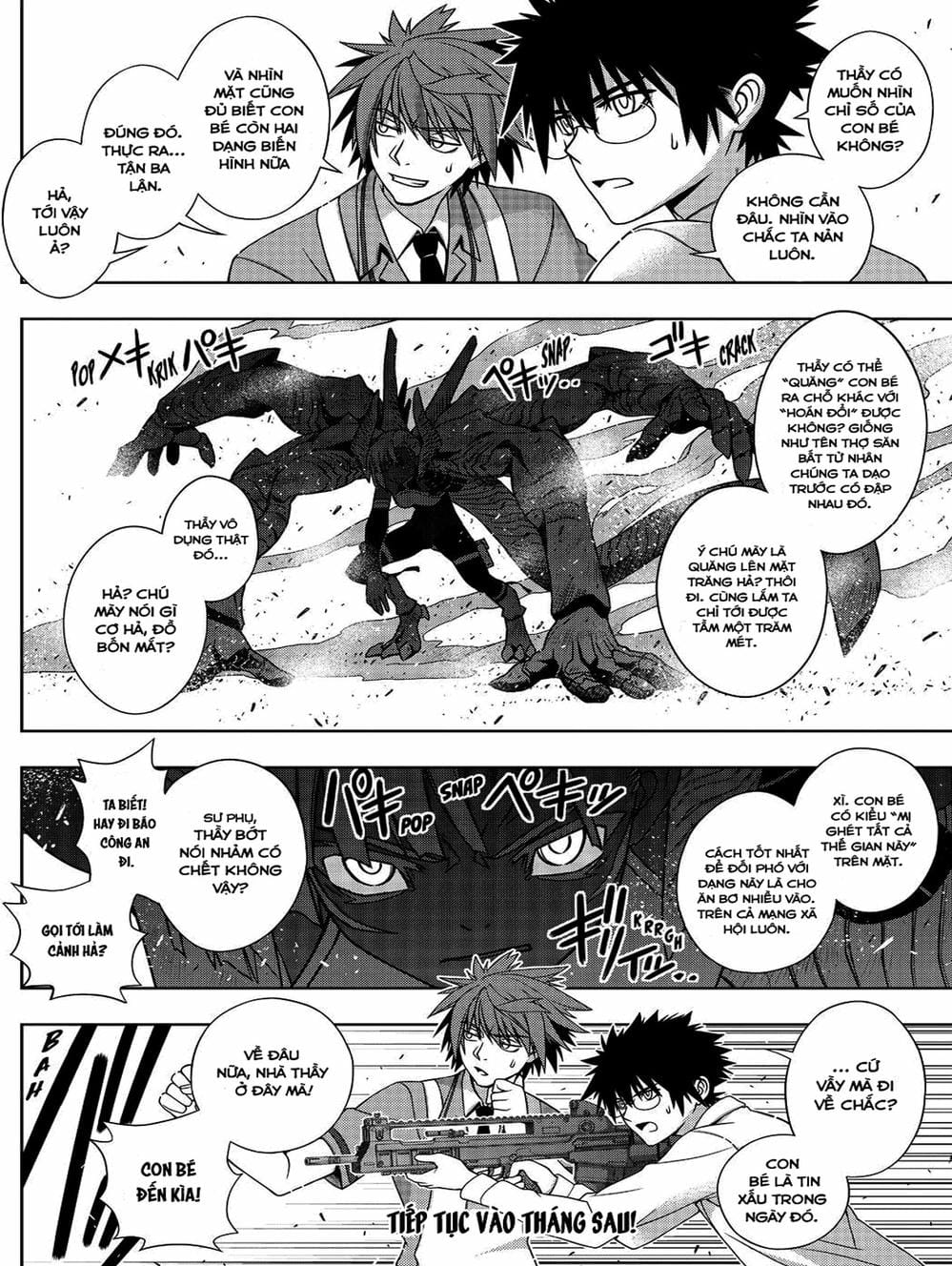 Truyện Tranh Lựa Chọn Phân Kỳ - Uq Holder! trang 9
