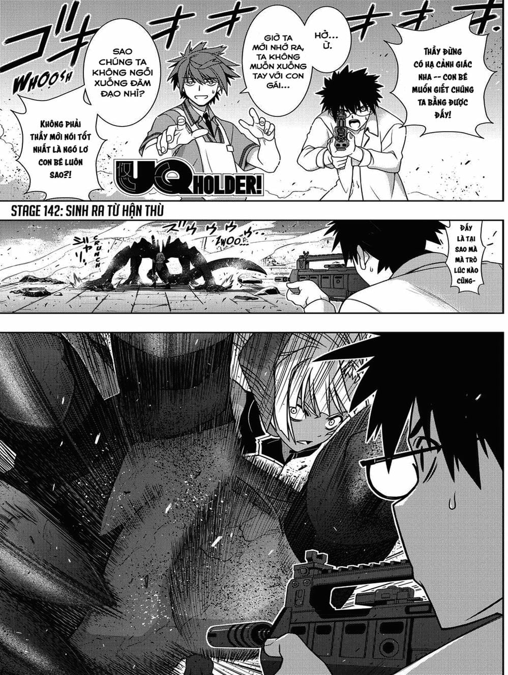 Truyện Tranh Lựa Chọn Phân Kỳ - Uq Holder! trang 9
