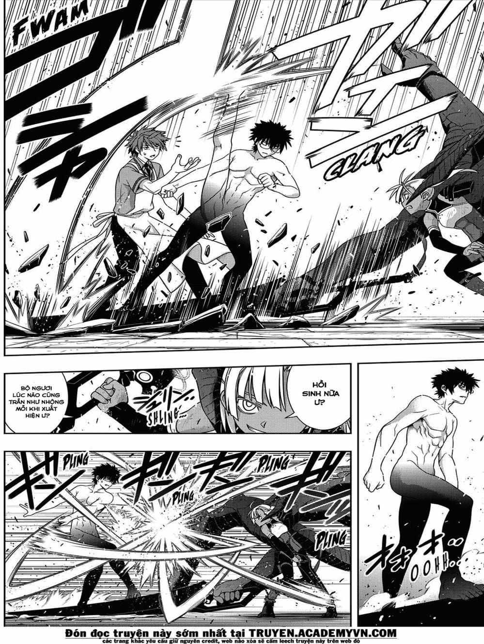 Truyện Tranh Lựa Chọn Phân Kỳ - Uq Holder! trang 9
