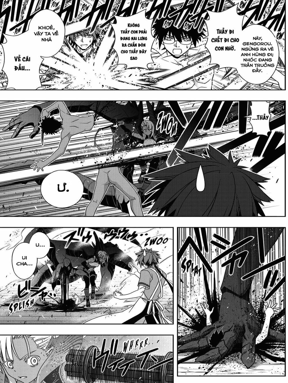Truyện Tranh Lựa Chọn Phân Kỳ - Uq Holder! trang 9