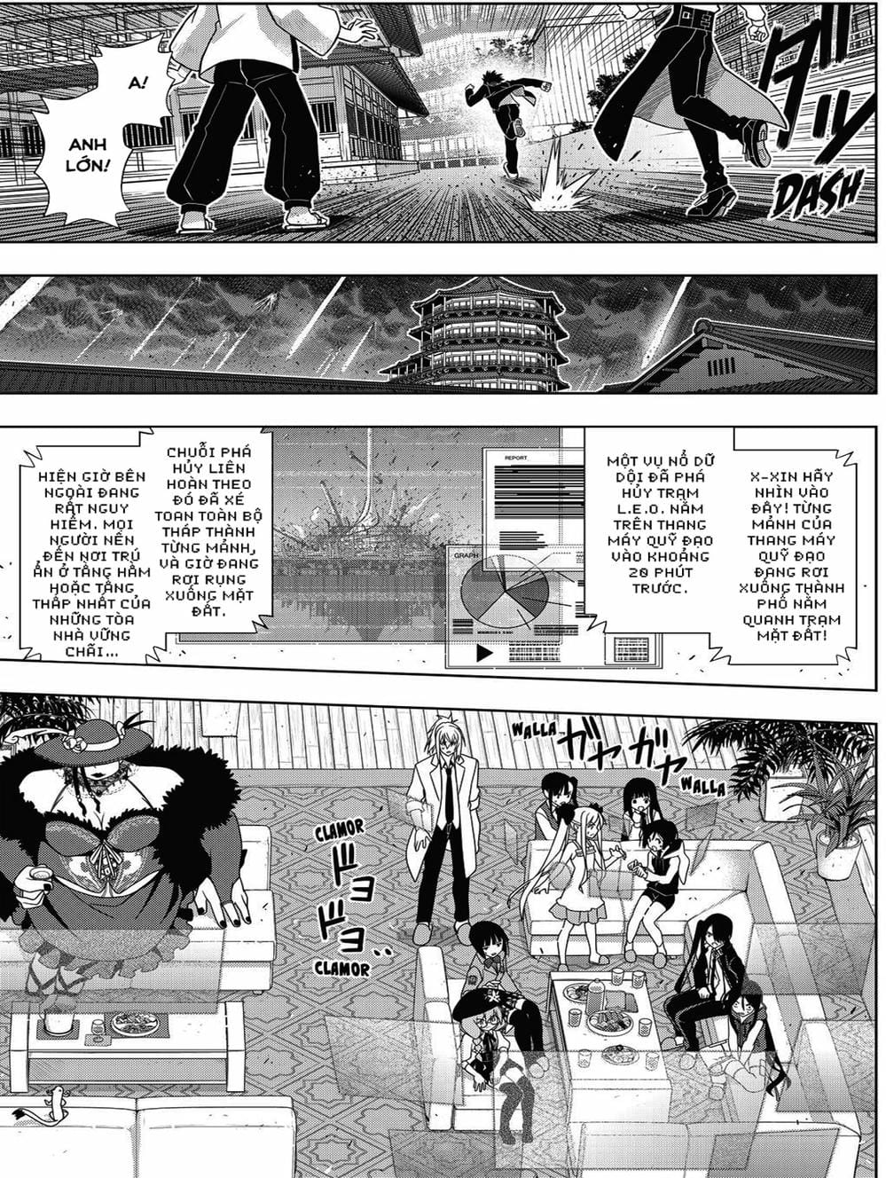 Truyện Tranh Lựa Chọn Phân Kỳ - Uq Holder! trang 9