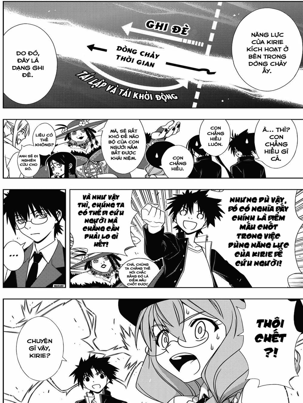 Truyện Tranh Lựa Chọn Phân Kỳ - Uq Holder! trang 9