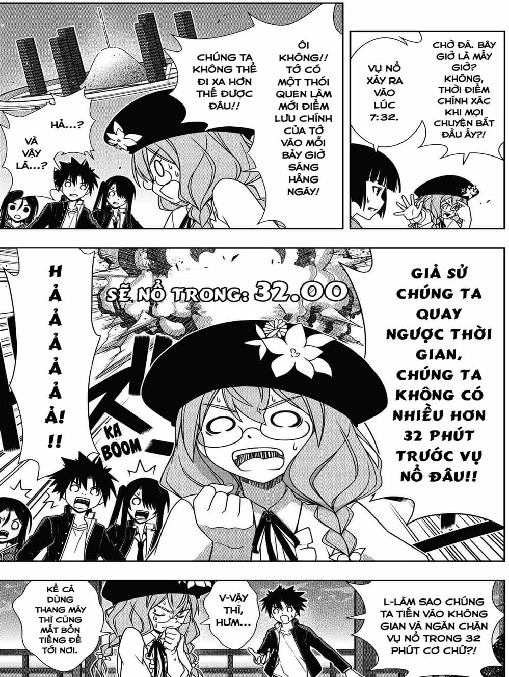 Truyện Tranh Lựa Chọn Phân Kỳ - Uq Holder! trang 9