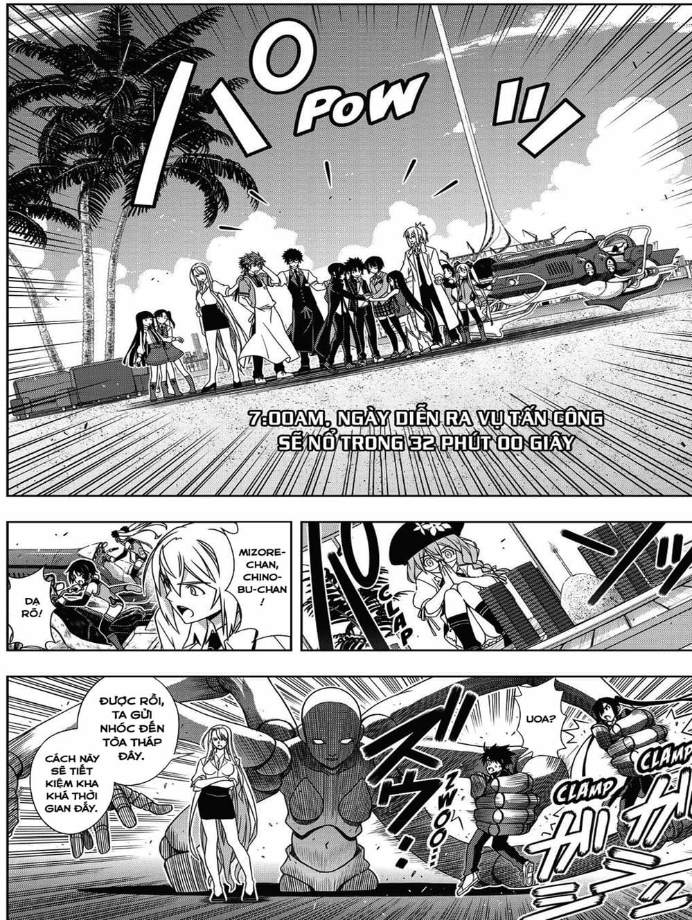 Truyện Tranh Lựa Chọn Phân Kỳ - Uq Holder! trang 9