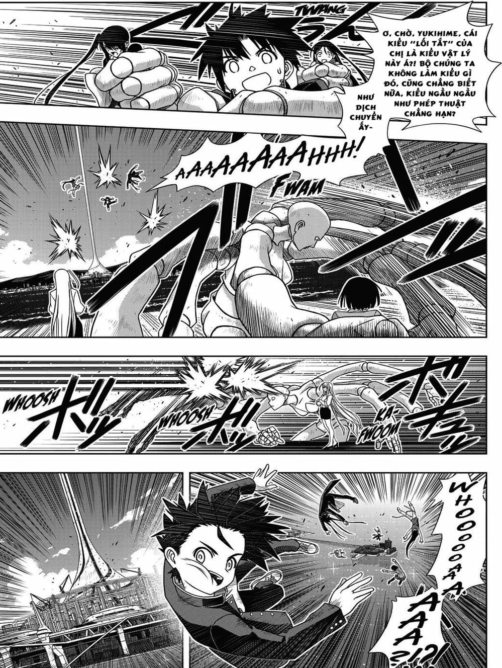 Truyện Tranh Lựa Chọn Phân Kỳ - Uq Holder! trang 9