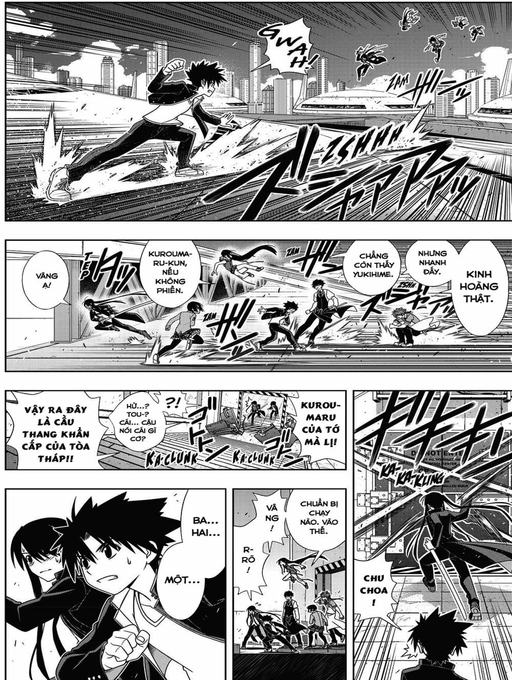 Truyện Tranh Lựa Chọn Phân Kỳ - Uq Holder! trang 9