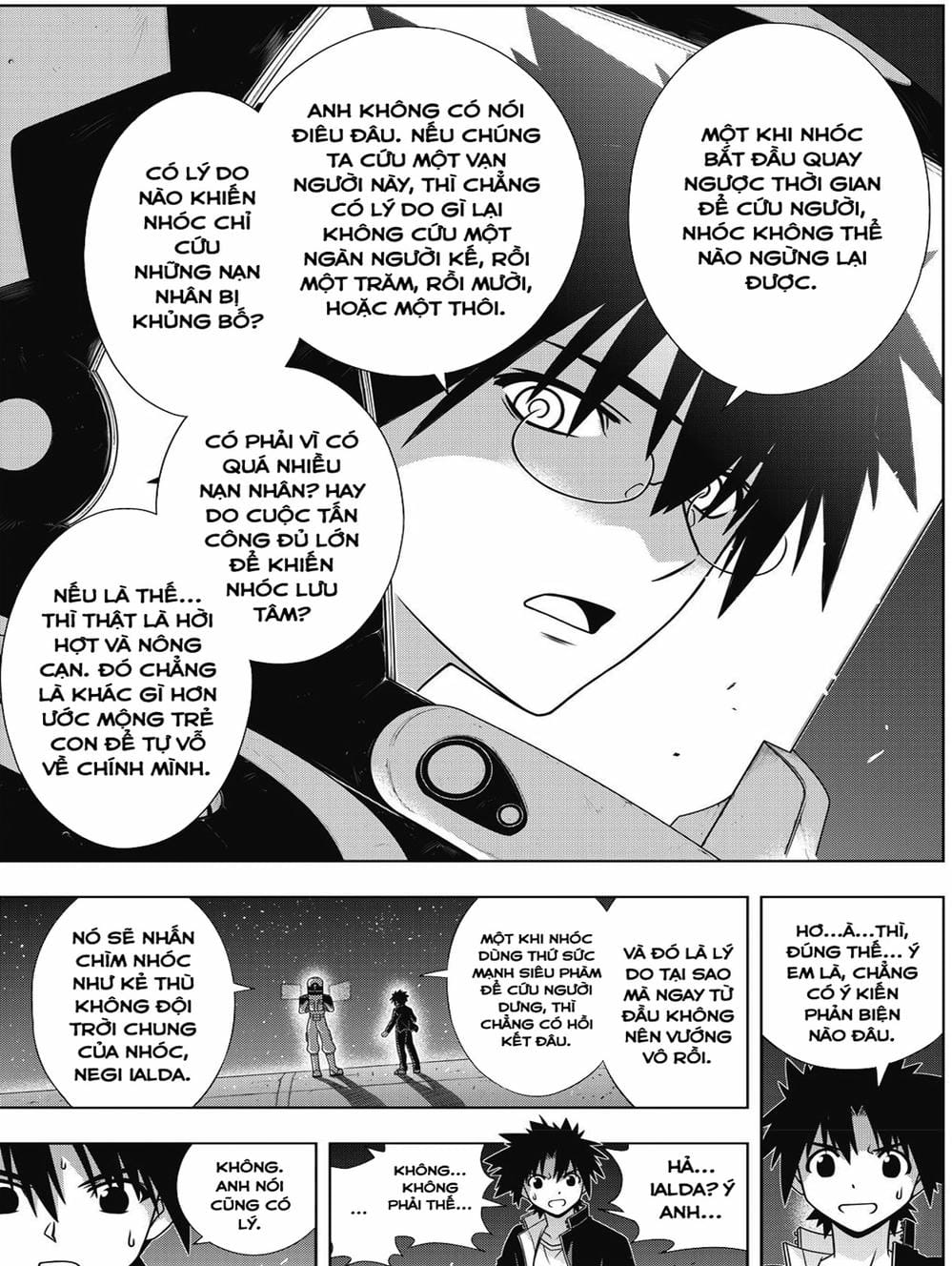 Truyện Tranh Lựa Chọn Phân Kỳ - Uq Holder! trang 9