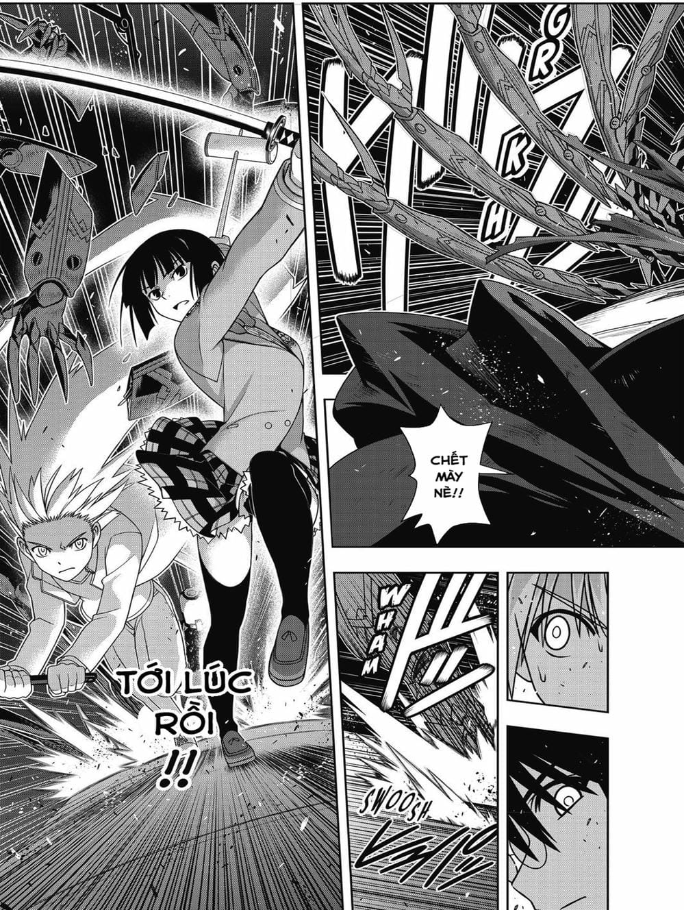 Truyện Tranh Lựa Chọn Phân Kỳ - Uq Holder! trang 9