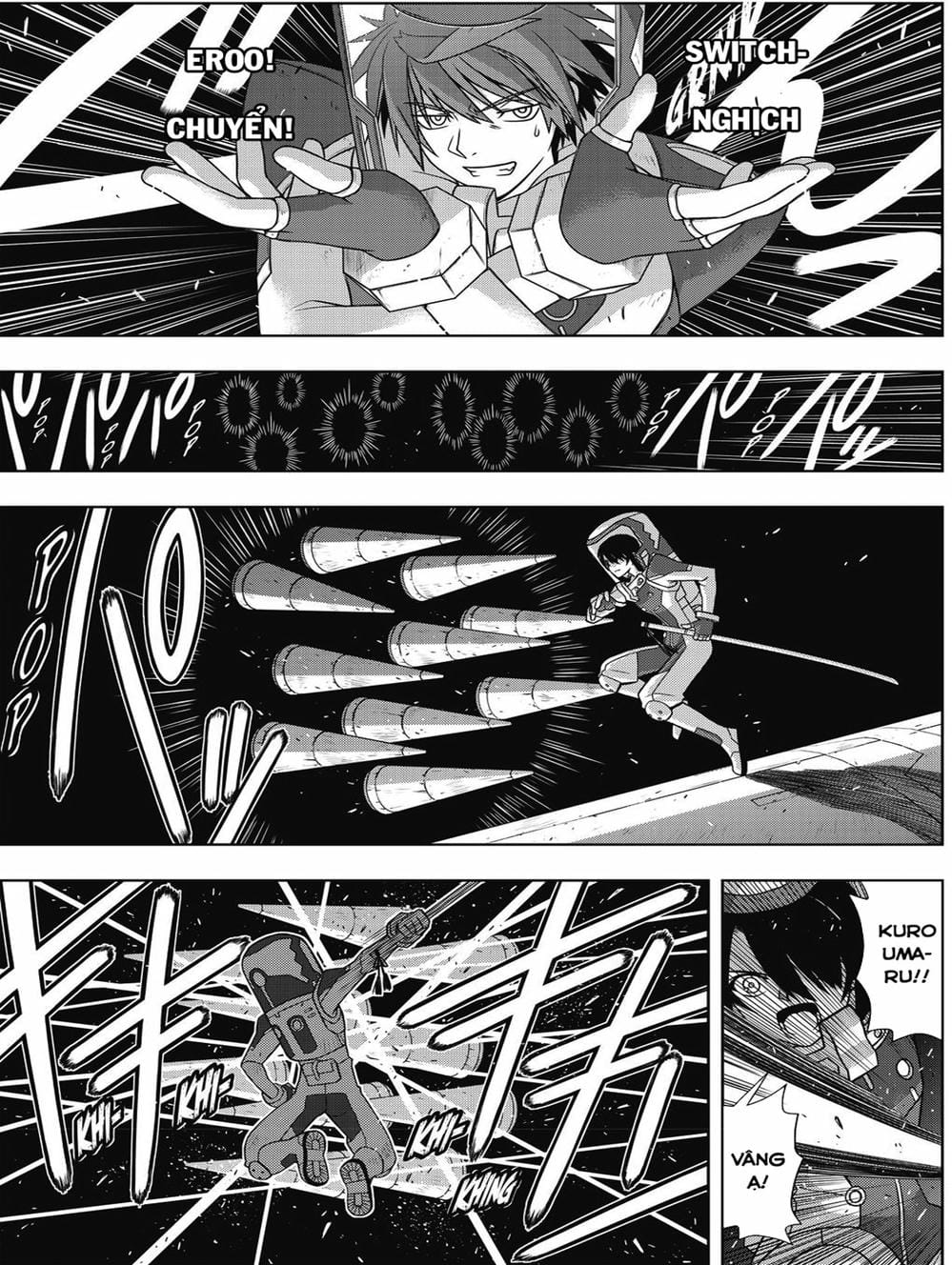 Truyện Tranh Lựa Chọn Phân Kỳ - Uq Holder! trang 9