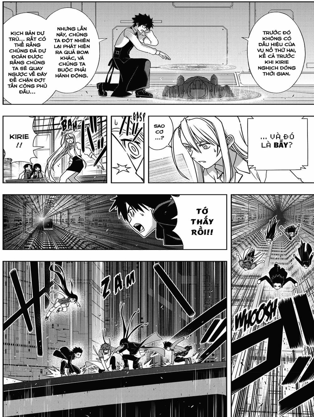Truyện Tranh Lựa Chọn Phân Kỳ - Uq Holder! trang 9