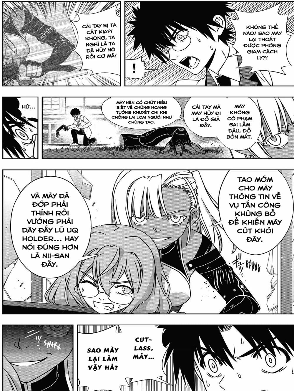 Truyện Tranh Lựa Chọn Phân Kỳ - Uq Holder! trang 9