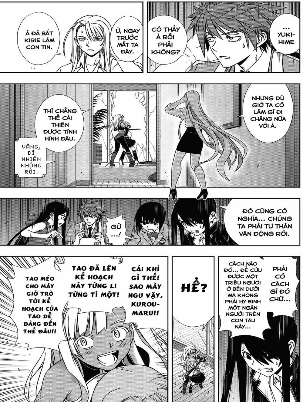 Truyện Tranh Lựa Chọn Phân Kỳ - Uq Holder! trang 9