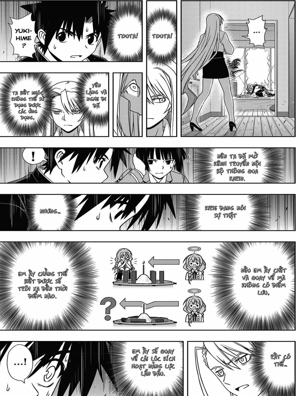 Truyện Tranh Lựa Chọn Phân Kỳ - Uq Holder! trang 9