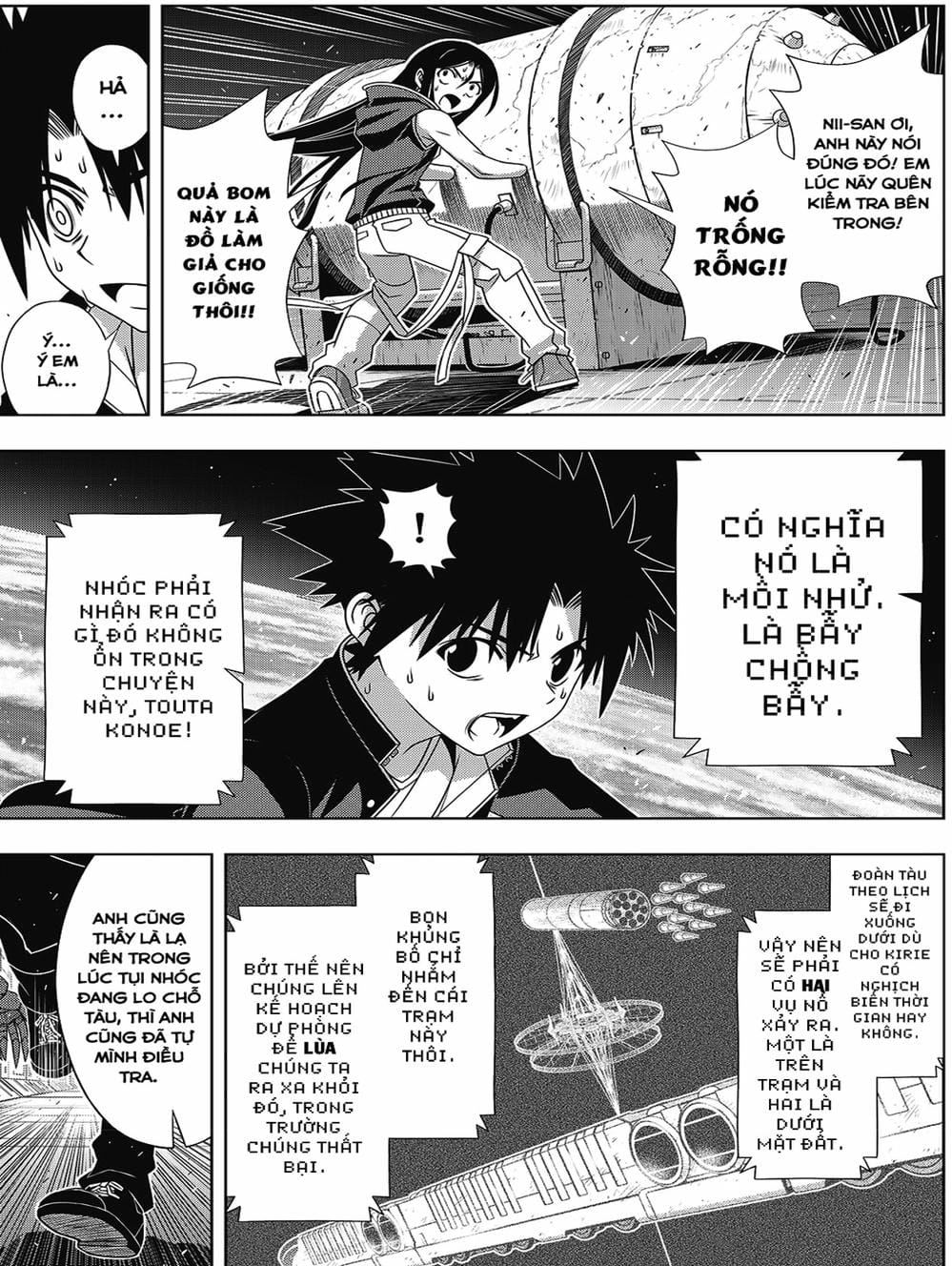 Truyện Tranh Lựa Chọn Phân Kỳ - Uq Holder! trang 9