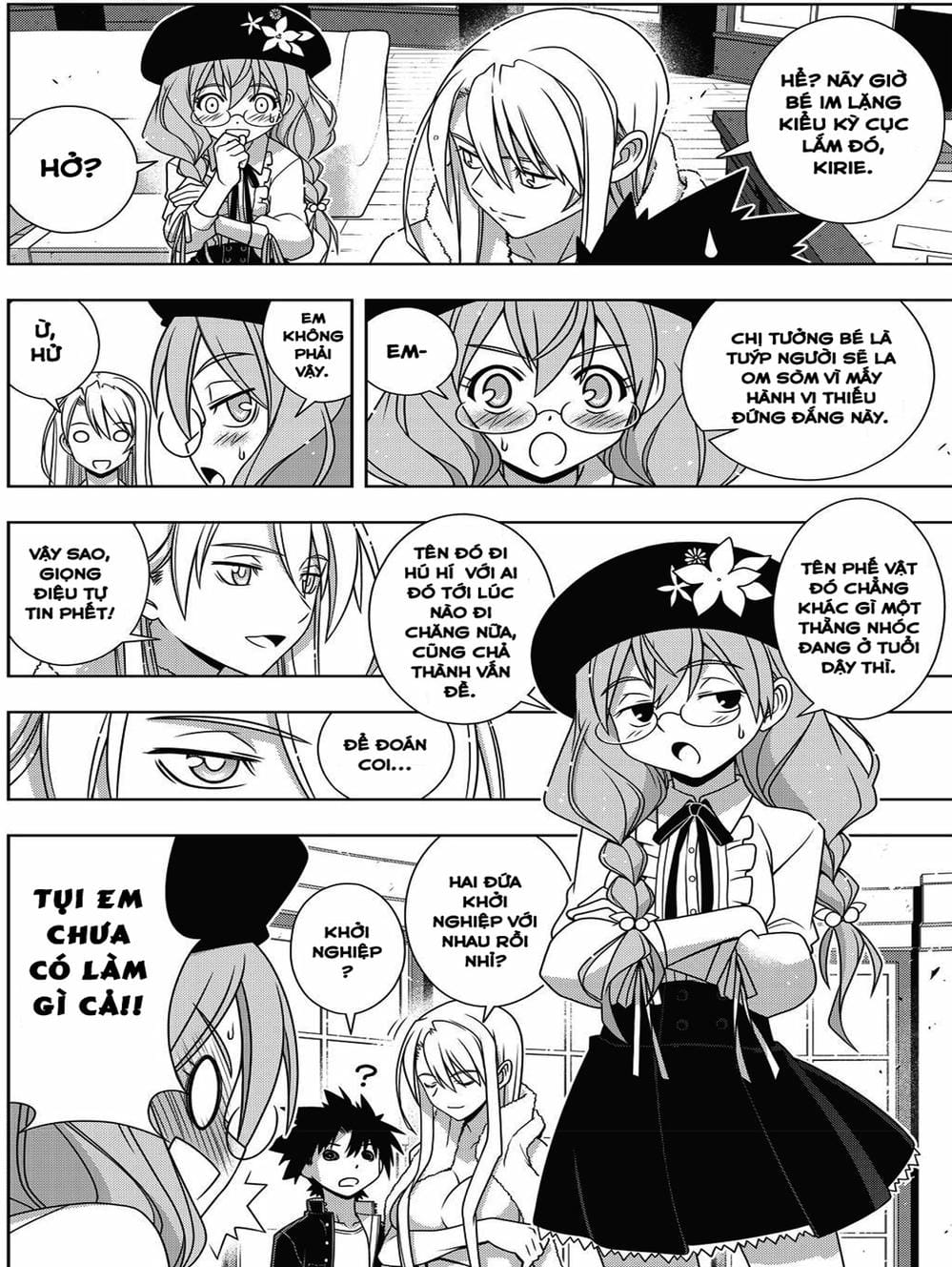 Truyện Tranh Lựa Chọn Phân Kỳ - Uq Holder! trang 9