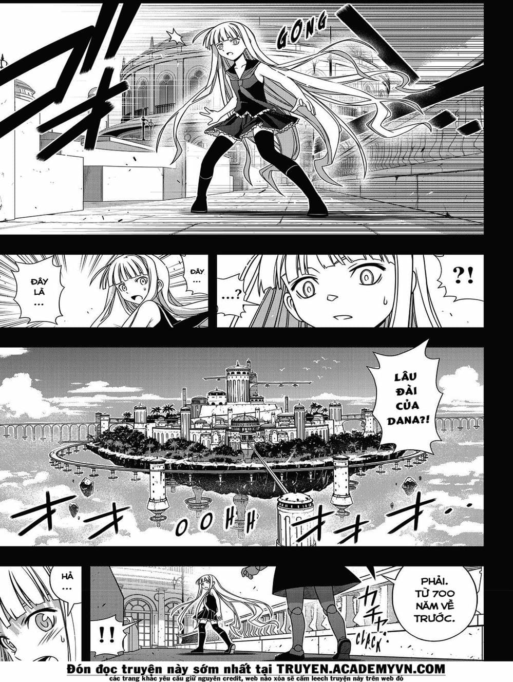Truyện Tranh Lựa Chọn Phân Kỳ - Uq Holder! trang 9