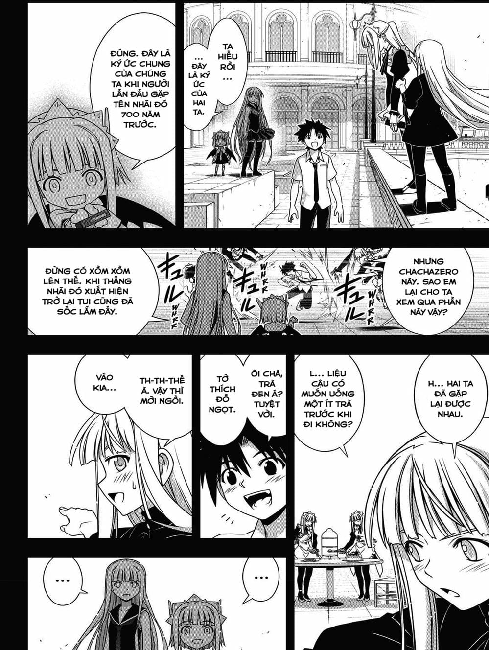 Truyện Tranh Lựa Chọn Phân Kỳ - Uq Holder! trang 9