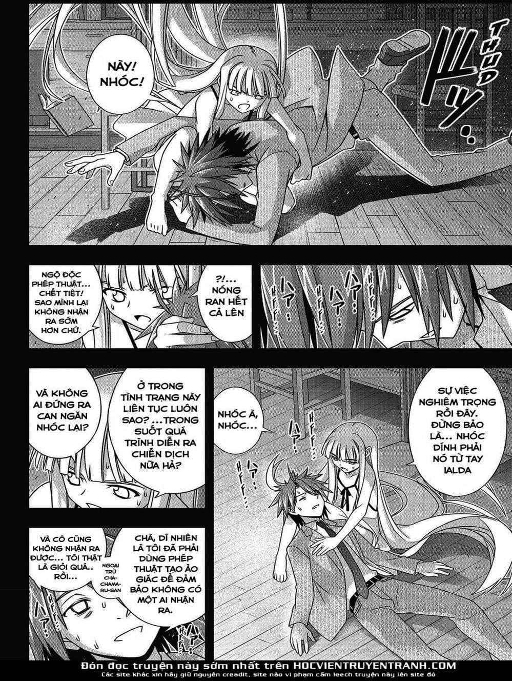 Truyện Tranh Lựa Chọn Phân Kỳ - Uq Holder! trang 9