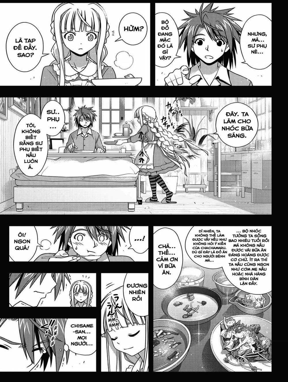 Truyện Tranh Lựa Chọn Phân Kỳ - Uq Holder! trang 9