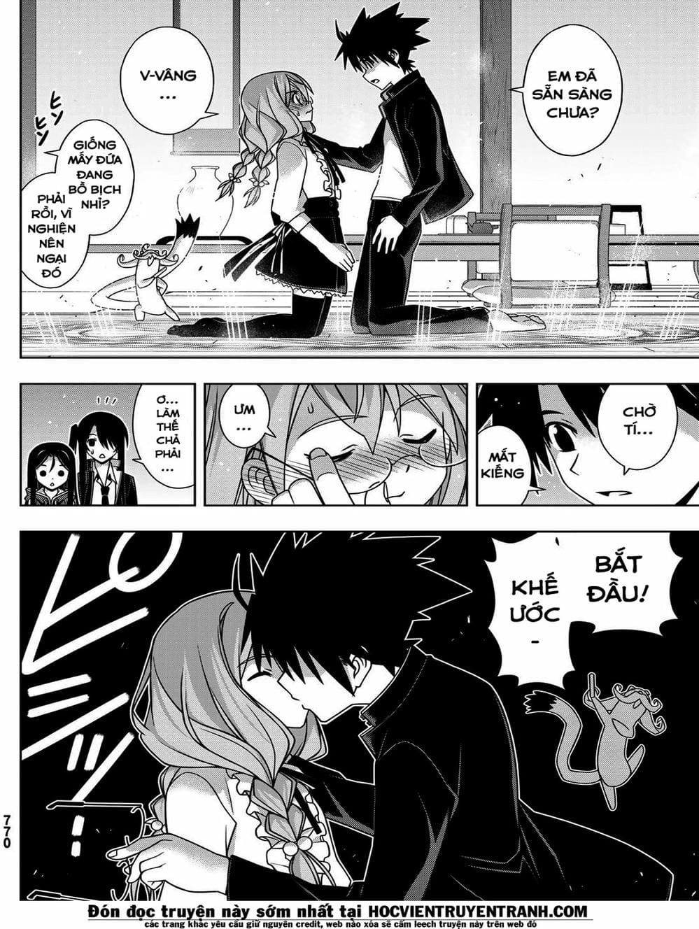 Truyện Tranh Lựa Chọn Phân Kỳ - Uq Holder! trang 9