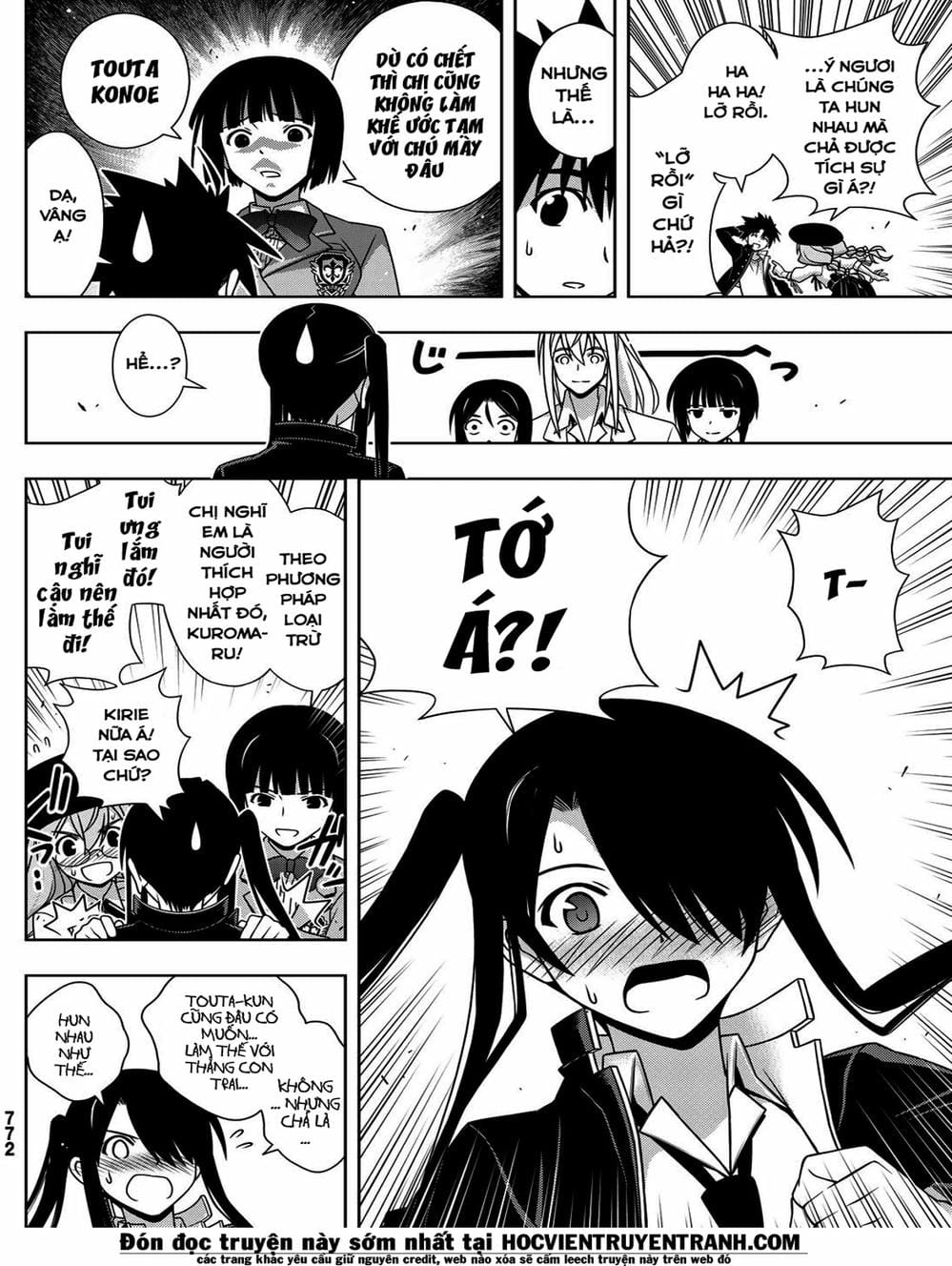 Truyện Tranh Lựa Chọn Phân Kỳ - Uq Holder! trang 9