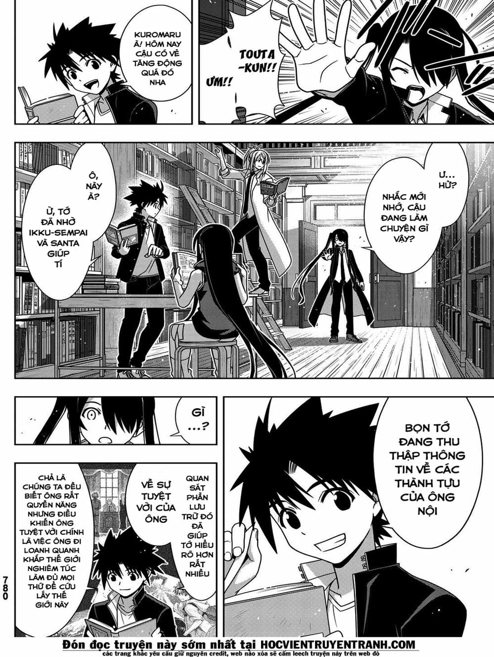 Truyện Tranh Lựa Chọn Phân Kỳ - Uq Holder! trang 9
