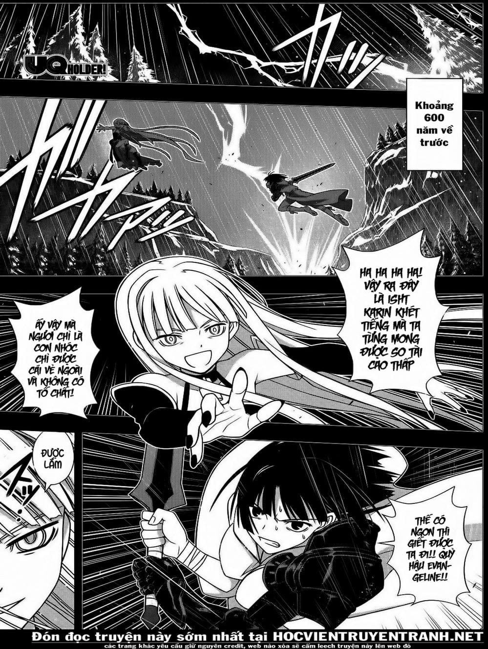 Truyện Tranh Lựa Chọn Phân Kỳ - Uq Holder! trang 9