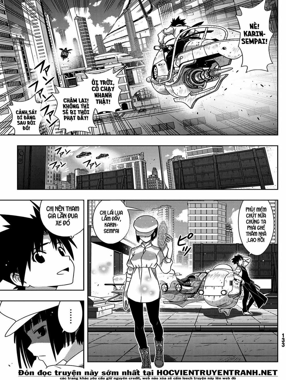 Truyện Tranh Lựa Chọn Phân Kỳ - Uq Holder! trang 9