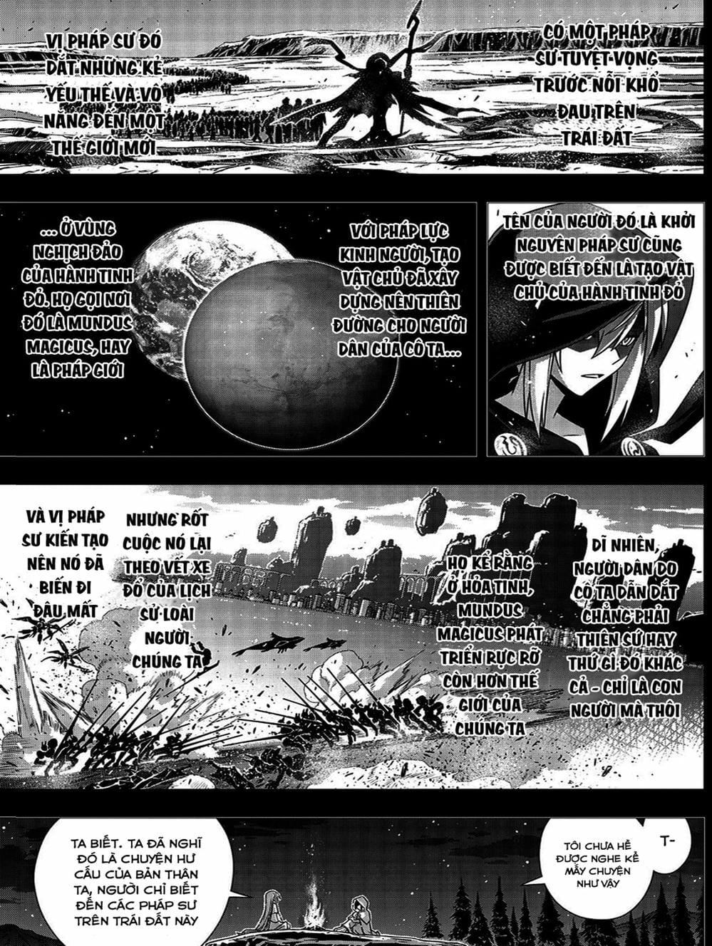 Truyện Tranh Lựa Chọn Phân Kỳ - Uq Holder! trang 9