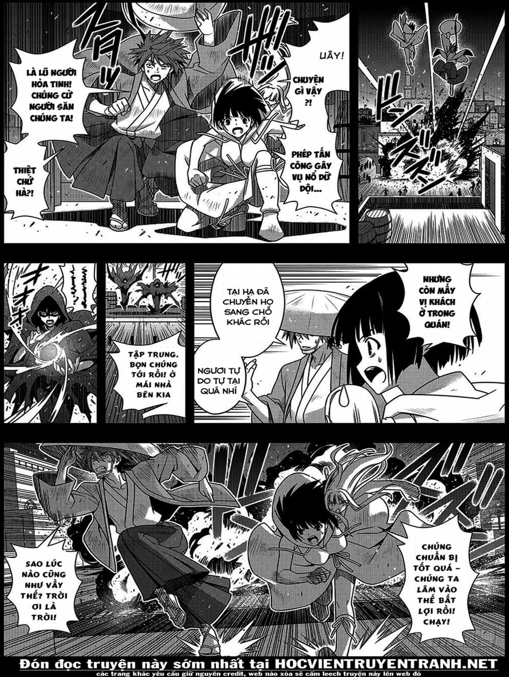 Truyện Tranh Lựa Chọn Phân Kỳ - Uq Holder! trang 9
