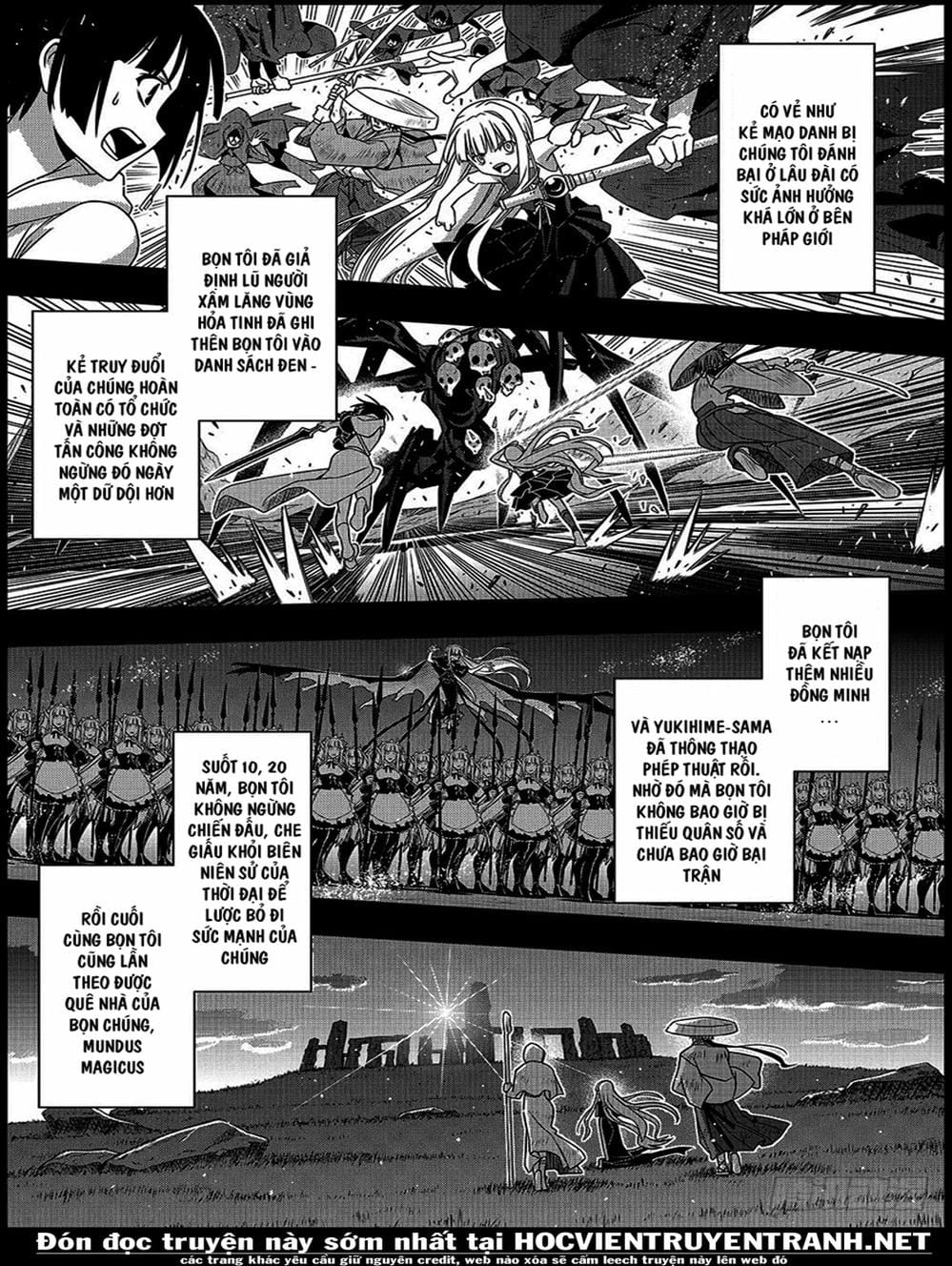 Truyện Tranh Lựa Chọn Phân Kỳ - Uq Holder! trang 9