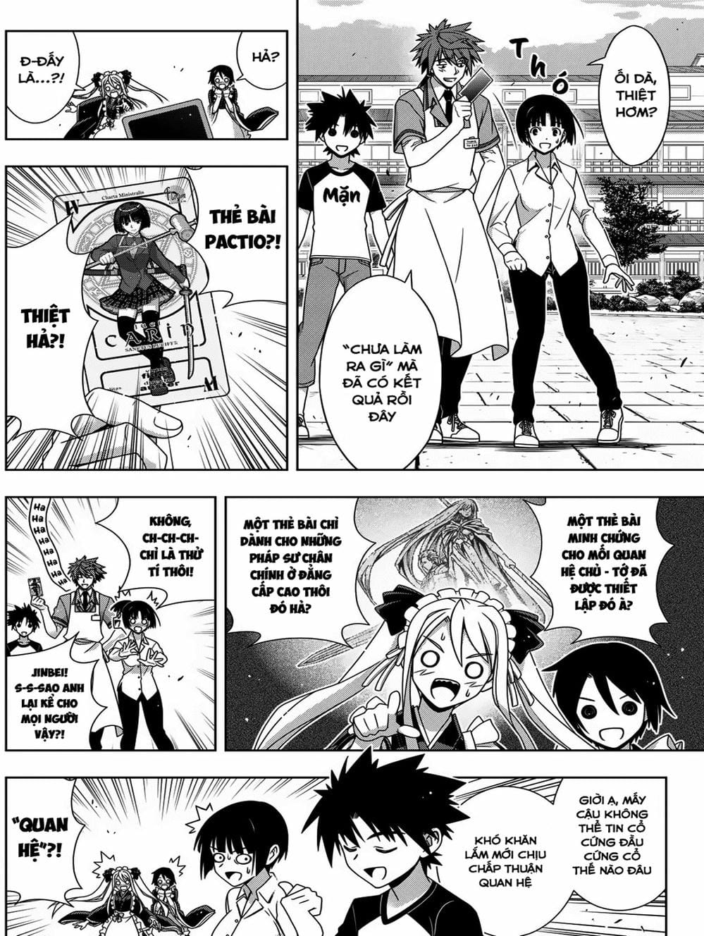 Truyện Tranh Lựa Chọn Phân Kỳ - Uq Holder! trang 9