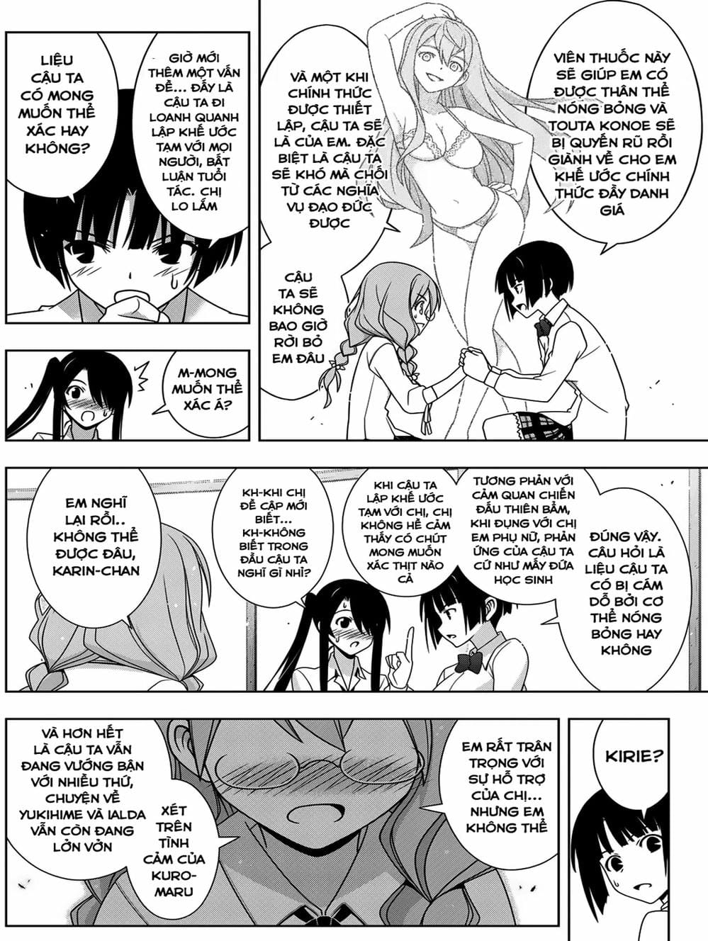 Truyện Tranh Lựa Chọn Phân Kỳ - Uq Holder! trang 9