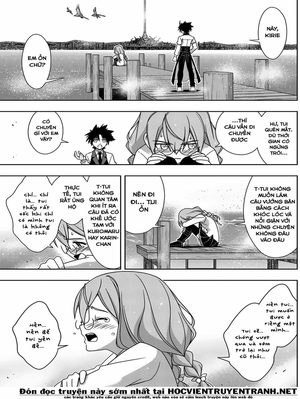 Truyện Tranh Lựa Chọn Phân Kỳ - Uq Holder! trang 9