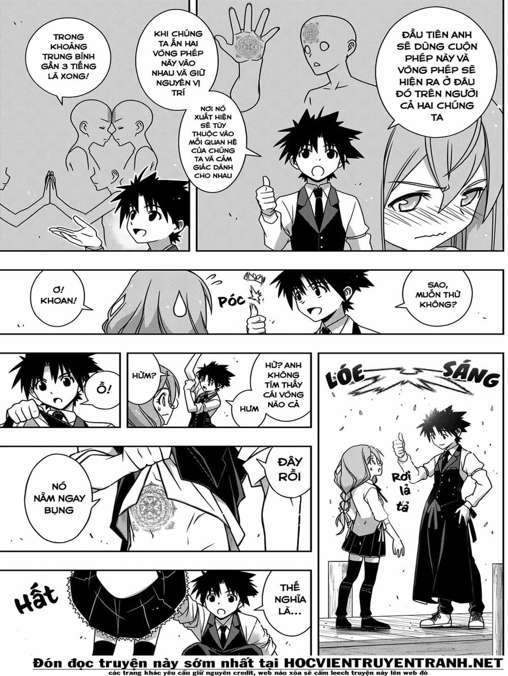 Truyện Tranh Lựa Chọn Phân Kỳ - Uq Holder! trang 9