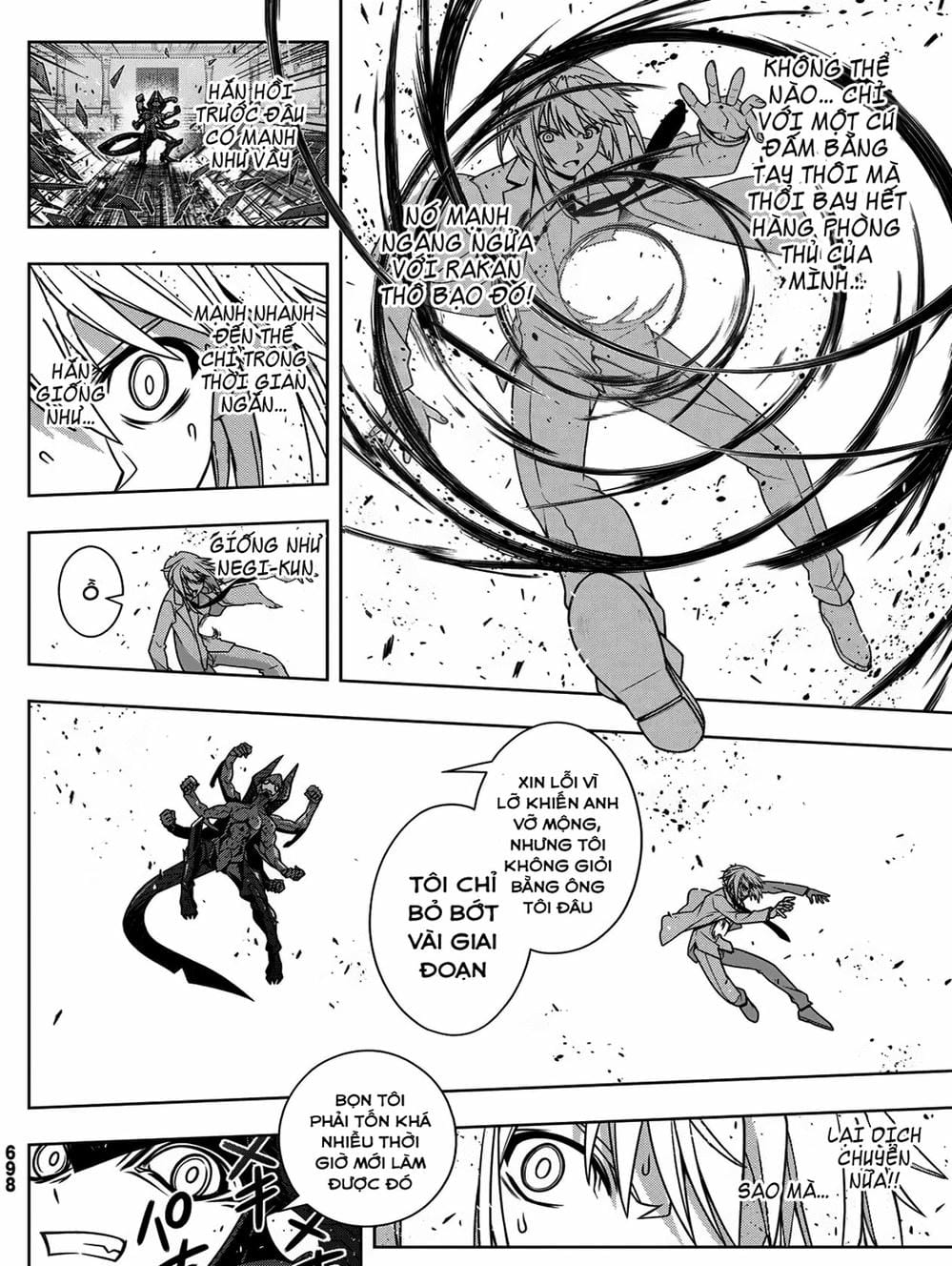Truyện Tranh Lựa Chọn Phân Kỳ - Uq Holder! trang 9