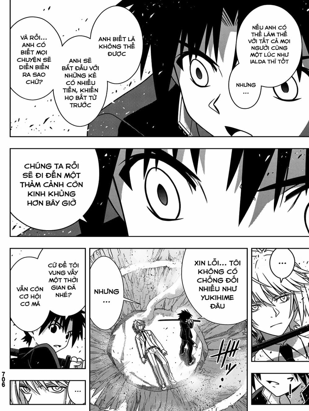 Truyện Tranh Lựa Chọn Phân Kỳ - Uq Holder! trang 9