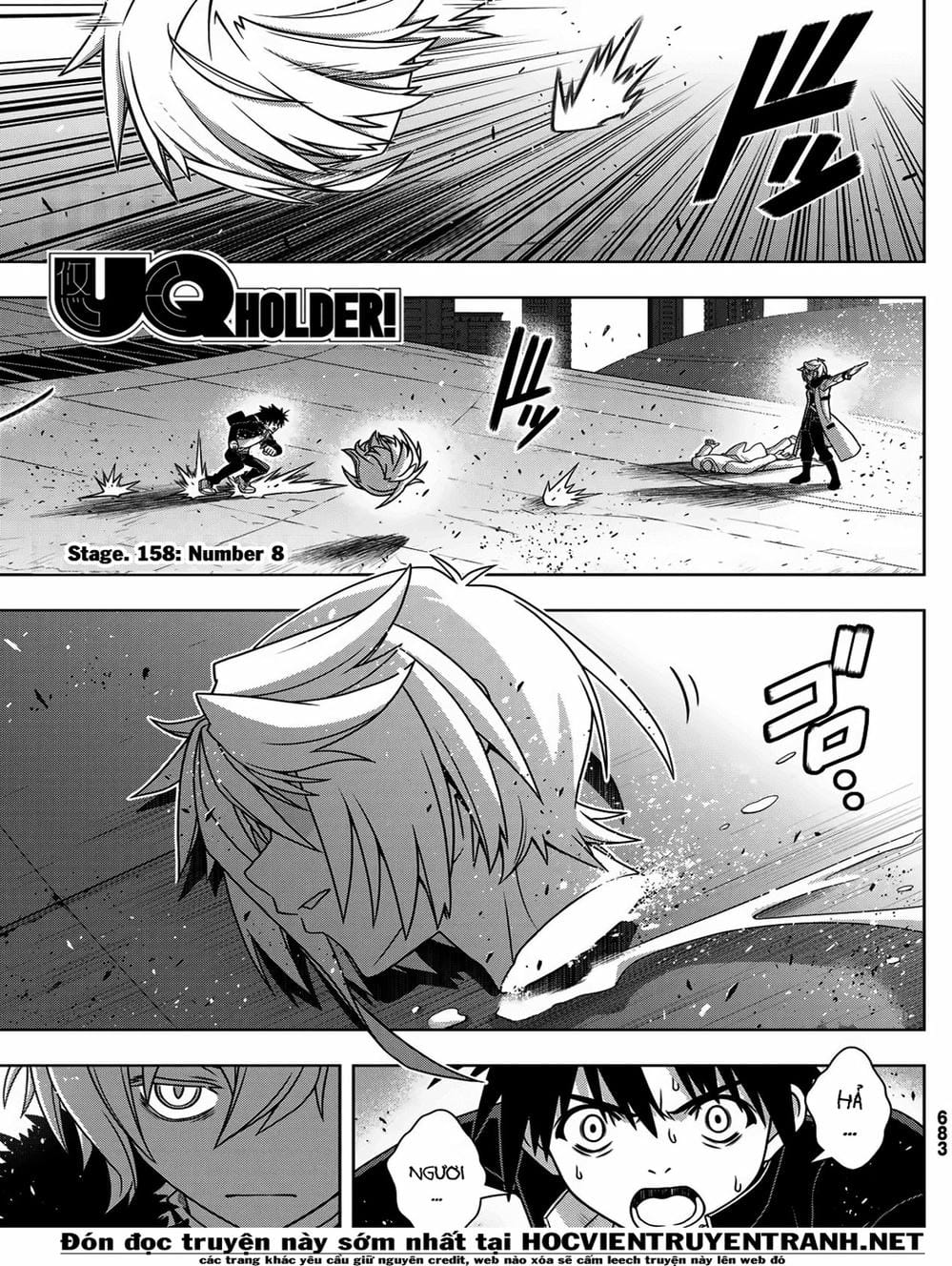 Truyện Tranh Lựa Chọn Phân Kỳ - Uq Holder! trang 9