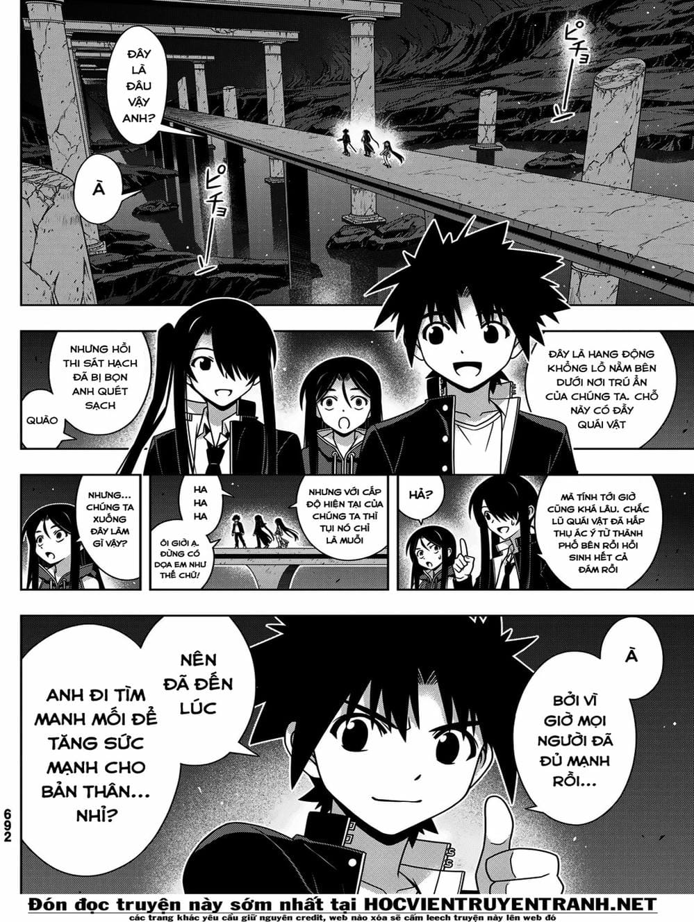 Truyện Tranh Lựa Chọn Phân Kỳ - Uq Holder! trang 9
