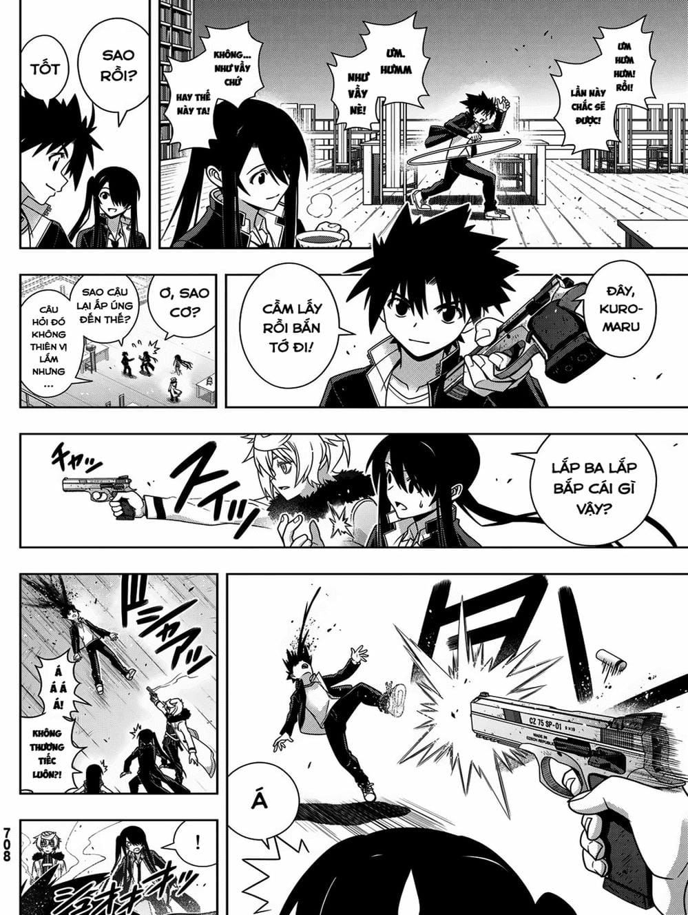 Truyện Tranh Lựa Chọn Phân Kỳ - Uq Holder! trang 9