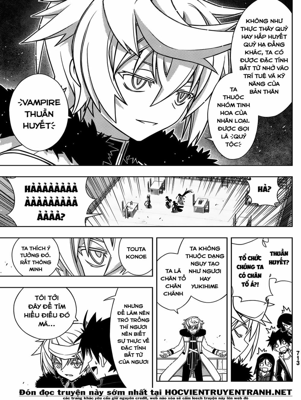 Truyện Tranh Lựa Chọn Phân Kỳ - Uq Holder! trang 9