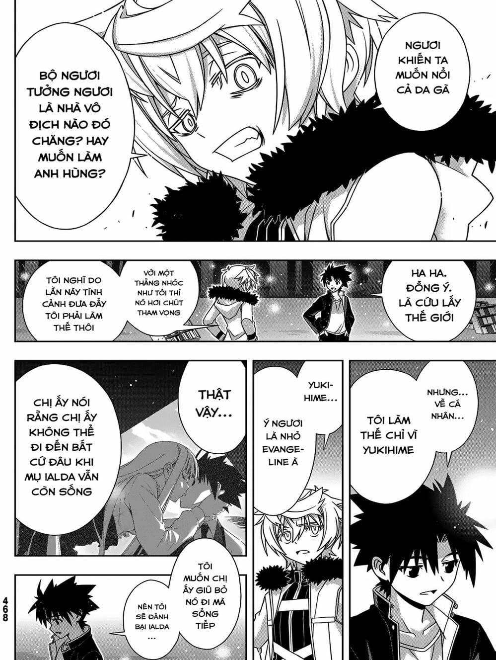 Truyện Tranh Lựa Chọn Phân Kỳ - Uq Holder! trang 9