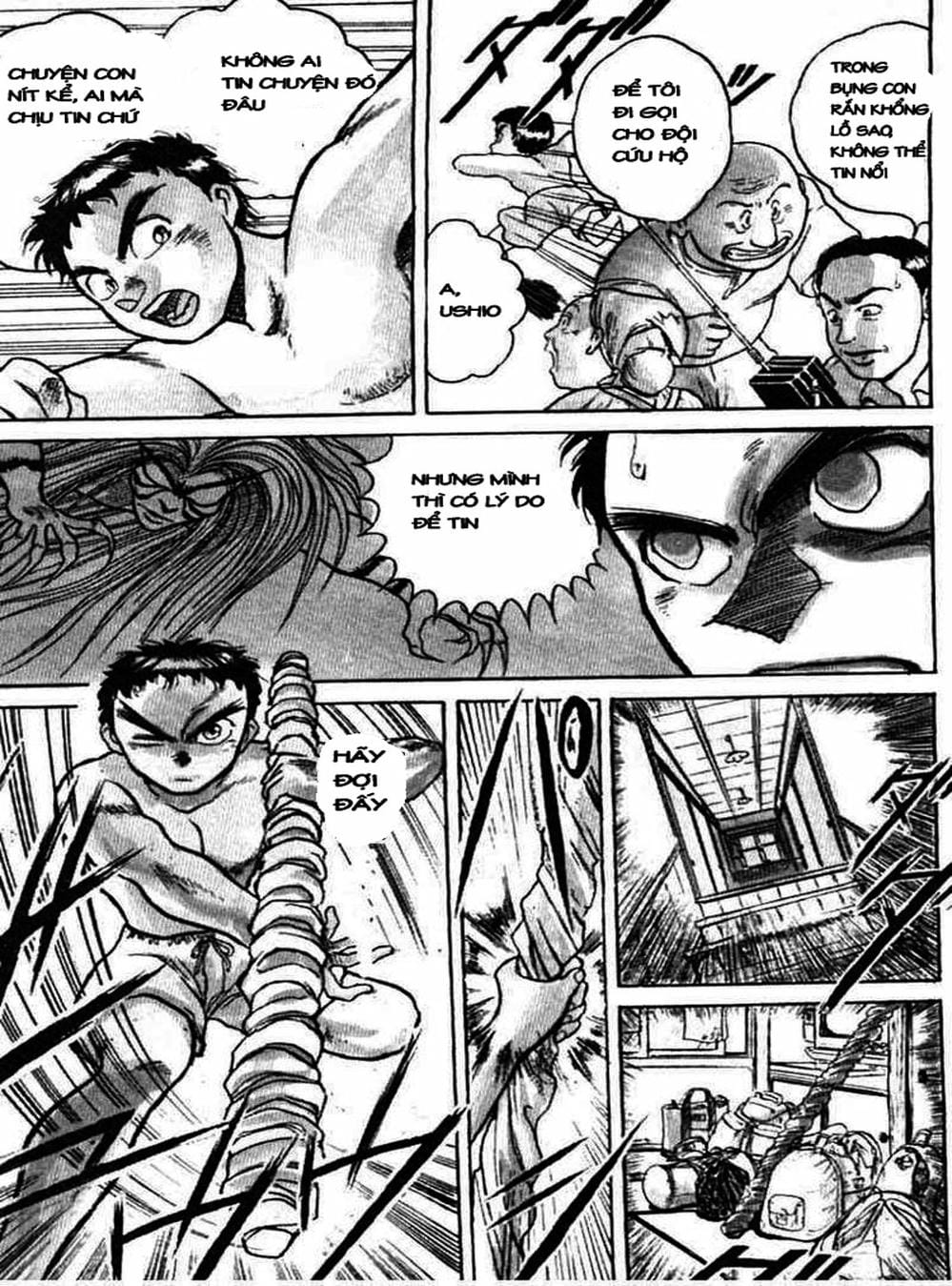 Truyện Tranh Cậu Bé Thần Giáo - Ushio And Tora trang 5